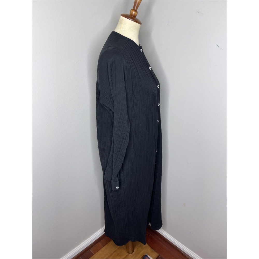 Mille Jasmine Dress in Black Double Gauze Mille Small S - Picture 5 of 10
